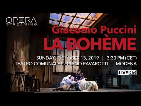 Giacomo Puccini LA BOHÈME – OPERA LIVE STREAMING